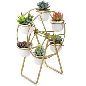 Latest Design Metal Flower <b>Pot</b> Stands Floor Type Installation Metal Plant Rack for Storage and Display Rack - Product Image 1