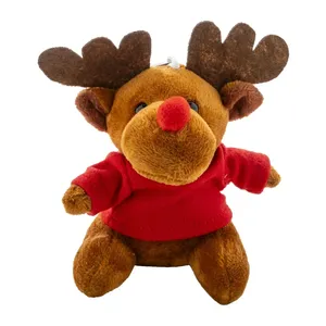 Porte-clés en peluche renne personnalisé par Julren - Product Image 6