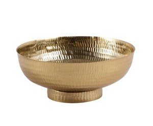 Vente Flash : Bol à Fruits en Aluminium Fait Main, Design Unique et Moderne, Luxe et Écologique, Motif Martelé, pour la Maison - Product Image 5