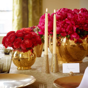 Wedding Table Decoration High Quality Small <b>Candle</b> Holder - <b>Set</b> of 2 - Gold - Product Image 3
