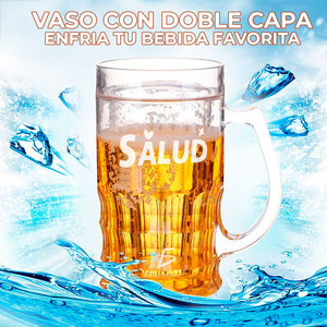 Bicchieri da Birra Classici da 400ml, Creativi ed Ecologici, con Coperchio e Cannuccia per Sublimazione del Vino - Product Image 3