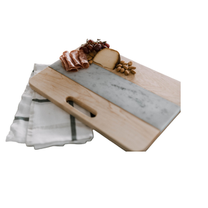 Tabla de cortar de calidad sostenible, bloques de cortar de madera, tabla de queso, tablas de servicio para la cocina casera, venta al por mayor de La India - Product Image 5