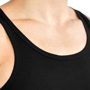 Camiseta sin mangas de algodón sin mangas con diseño OEM, camiseta sin mangas para hombre de tendencia 2025 a bajo precio, alta calidad, transpirable, sostenible, de secado rápido - Product Image 3