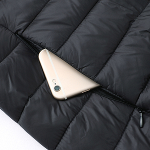 Nouvelle arrivée Veste matelassée pour homme Style streetwear Broderie sur toile Décoration Veste d'hiver chaude en duvet Vente directe d'usine - Product Image 5