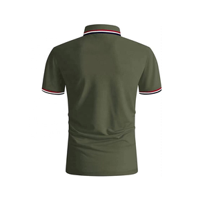 Camiseta de Manga Corta para Hombre, al por Mayor, de Alta Calidad, de Algodón y Poliéster, Tejido de Punto, Sólida, Casual, de Secado Rápido, Transpirable, Personalizable - Product Image 6