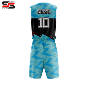 Breathable & Comfortable Fabric Basketball Uniform Custom Size Professional Manufacturer Basketball Uniforms - Product Image 2