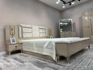 Juegos de muebles de dormitorio de madera cómodos y modernos para oficina en casa Hotel Villa Farmhouse con características de almacenamiento que garantizan un sueño agradable - Product Image 2