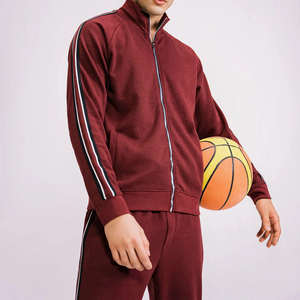 100% coton sur mesure Slim Fit hommes survêtement respirant nouveau Design été vêtements de sport plaine polaire adulte survêtements hiver - Product Image 2