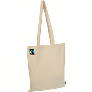Borsa Tote in Cotone Fairtrade LETIZIA, Gadget Sostenibile, Articolo Promozionale Ecologico - Product Image 3