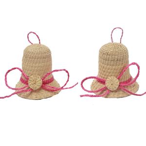 Campana de Navidad de algas marinas coloridas, adorno, Cascabel, campanas colgantes decoración del hogar Vietnam al por mayor - Product Image 4