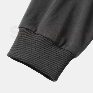 เสื้อฮู้ดกันลมบุขนแกะสำหรับผู้ชาย สวมใส่สบายในฤดูหนาว มีกระเป๋า ผลิตจากผ้าฝ้ายผสมโพลีเอสเตอร์อย่างดี รับผลิตแบรนด์ส่วนตัว - Product Image 4