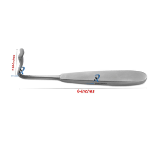 Bowdler Henry Lip Cheek Tongue Retractor Herramienta quirúrgica dental para implantes, veterinarios y procedimientos orales de acero inoxidable - Product Image 3