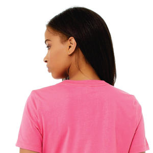 Camiseta ajustada de algodón liso para mujer, camiseta informal clásica de manga corta, camiseta ligera transpirable para viajes de Yoga de verano - Product Image 3