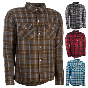 Chemise de course en cuir pour homme, respirante, séchage rapide, design bûcheron, service OEM pour la course à moto - Product Image 2