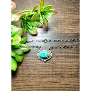 Collier Perlé en Turquoise de Montagne Sonoran et Argent Sterling Daniel Bepally, Bijoux Fins - Product Image 2