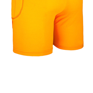 กางเกงขาสั้นผู้รักษาประตูแบบระเหิดสำหรับผู้ชายผ้าฝ้ายโพลีเอสเตอร์ระบายอากาศได้ดีพิมพ์โลโก้ได้ตามต้องการสำหรับผู้ใหญ่2024 - Product Image 3