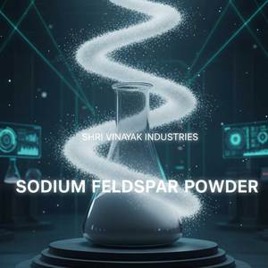 Poudre de Feldspath de Sodium Blanc de Haute Pureté Idéale pour les Industries de la Carrelage, de la Porcelaine et du Verre au Prix le Plus Bas - Product Image 1