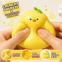 Jouet sensoriel Southpeak en forme de poussin, blocs de construction, jouets anti-stress, jouets à presser, vente en gros, fournisseur OEM d'usine