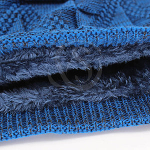 Gorros de Lana 100% Fabricados en Pakistán, Estilo Jacquard, Color Sólido, para Adultos, Personalizables, de Secado Rápido, Transpirables, Unisex - Product Image 3