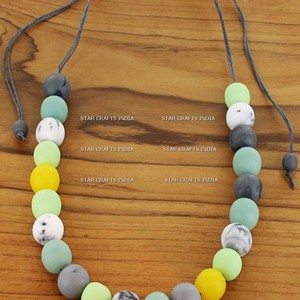 Nueva llegada 2025 para Navidad, collar de cuentas de resina más vendido, collar de cuentas coloridas de STAR CRAFTS INDIA - Product Image 5