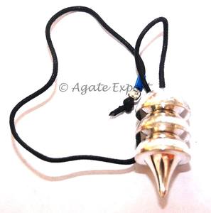 Péndulo de metal y latón, Péndulo de latón y latón, Péndulo de Isis de latón plateado para venta al por mayor - Product Image 4