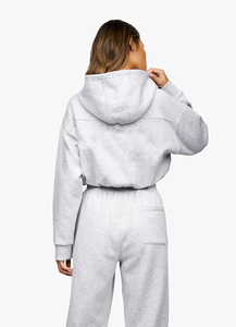 Create Your Own Clothing Brand Custom Logo Jogger Gym Crop Top Oversize Hoodie Sweatshirt Two <b>Piece</b> <b>Women</b> <b>2</b> <b>Piece</b> Tracksuits <b>Set</b> - Product Image 6