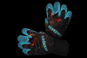 Guantes de portero de cuero Premium personalizables de alta calidad con ajuste personalizado Venta al por mayor Agarre de látex de fútbol al aire libre - Product Image 6