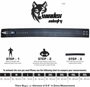 Custom Gym Weightlifting Belt New Design Power Lifting Training Equipment with Premium Leather Comfortable and Durable - Product Image 4