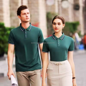 Econex Sports Polos polyvalents et personnalisés Hauts en coton à manches courtes pour hommes, pour le golf et la promotion - Product Image 3