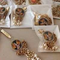 Nouveauté : Porte-clés Kundan Satka Vintage pour Femmes – Cadeaux de Mariage, Haldi, Mehendi, Sangeet, et Faveurs pour Demoiselles d'honneur