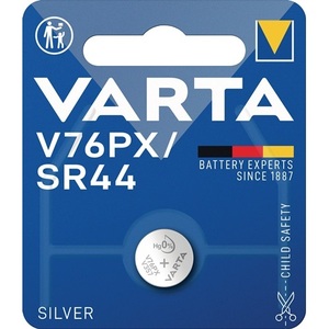 แบตเตอรี่พรีเมียม VARTA รุ่น Knopfzelle Electronics 1.55 โวลต์ 145 มิลลิแอมป์ชั่วโมง SR44 ขนาด 11.6 x 5.4 มม. - Product Image 1