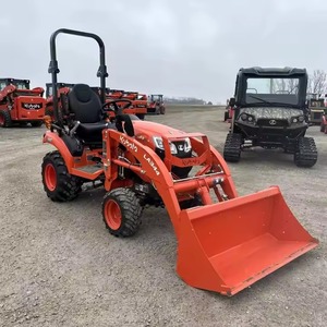 ใช้งานได้ค่อนข้างดีสำหรับรถแทรคเตอร์23HP BX25คูโบต้าพร้อมรถแบ็กโฮด้านหน้าราคาประหยัดรวมตลับลูกปืนเกียร์เครื่องยนต์ - Product Image 1