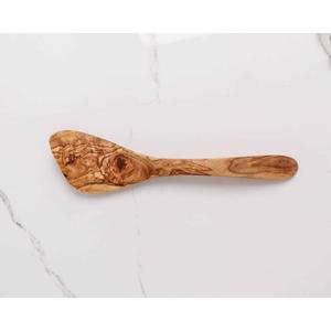 Espátula de madera de olivo hecha a mano con mango Diseño de cuchillo de masilla para uso versátil - Product Image 2