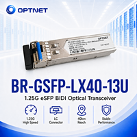 Transceiver optique 1000BASE-BX 1.25G BiDi ESFP LC monomode 40 km pour commutateur télécom et réseau d'accès par fibre