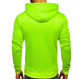 Ropa informal para hombre Sudaderas con capucha de manga larga Cómodo secado rápido con estampado en relieve Precio al por mayor Transpirable OEM - Product Image 5