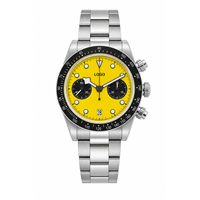 Nouvelle montre mécanique automatique pour homme avec logo personnalisé, cristal saphir, étanche 5ATM, acier inoxydable, 41 mm, OEM disponible, 155