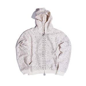 Designer Custom Men's Winter Streetwear 100% Cotton Fleece Pullover <b>Hoodie</b> Sublimation Printed Rhinestone Pearl Solid <b>Plain</b> Dyed - Product Image 1