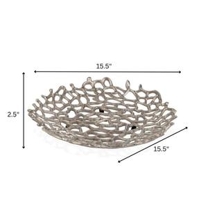 Serving Platter And Bowl hot Selling American Style Dish Elegant Silver Tray Fruits Display <b>Dinnerware</b> Centerpiece Bowls Amazing - Product Image 1