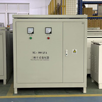 Transformateur de surtension triphasé sec 200 kVA, isolation classe H, transformateur de puissance en acier au silicium pour onduleur solaire