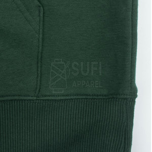 Ropa de Calle de Invierno para Exteriores, con Capucha, Tallas Grandes, Logotipo Personalizado Impreso, 100% Algodón Ecológico, Transpirable, de Secado Rápido y Ligero - Product Image 4