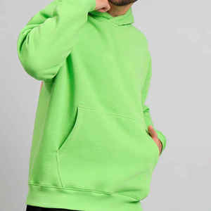 Logotipo personalizado de fábrica con capucha Vintage Streetwear sudaderas con capucha 100% algodón de secado rápido transpirable serigrafía frontal temporada de invierno - Product Image 4