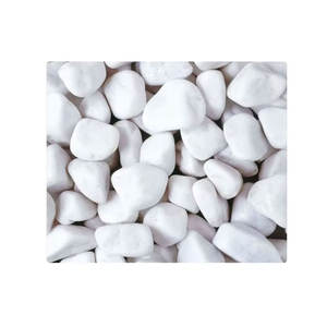 Piedra De Guijarro blanco nieve natural de venta 2025 disponible a precio de proveedor indio - Product Image 1