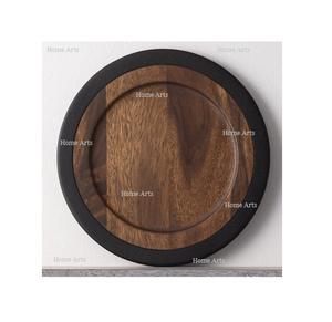 Plaque d'exposition en bois de la plus haute qualité Plaque de chargeur de forme carrée de taille personnalisée sous la plaque au prix le plus bas - Product Image 4