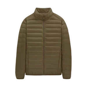 Veste bomber décontractée pour homme, chaude pour l'hiver, zippée, avec veste matelassée coupe-vent, capuche, design rembourré en duvet, vestes pour homme - Product Image 6