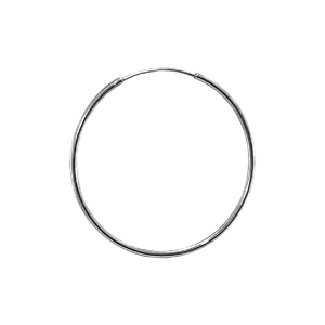 Vente en gros de boucles d'oreilles créoles rondes de 14mm fournitures en argent sterling à la mode pour la fabrication de bijoux perles d'argent résultats pour bijoux piercing - Product Image 6