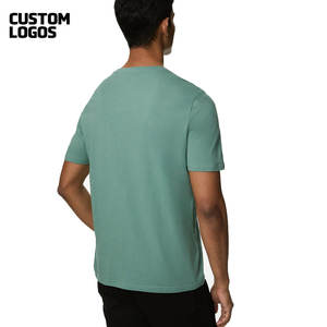 Ropa de verano para hombre, básica sólida de manga corta Camiseta de algodón, camisetas para mujer, camiseta de estilo para niños y niñas - Product Image 2