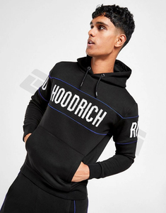 Ondra Hommes Casual Track Running Athletic Suit Sets 2-Piece Quarter Zip Polo Sweatsuit Saison d'Hiver Seamless Design - Product Image 1
