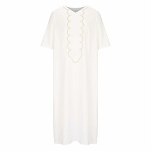 Manches courtes islamique Jubba Thobe hommes mode vêtements islamiques arabie saoudite dubaï caftan robe Thobe - Product Image 1