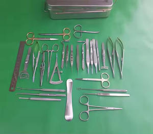 2025 nueva llegada 30 piezas conjunto de instrumentos de Cirugía de blefaroplastia instrumento quirúrgico alemán de acero inoxidable CE ISO aprobado - Product Image 5