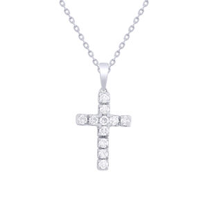 Rikhava Nuevo diseño Colgante de Diamante Real Encanto de moda para bodas Compromisos Fiestas - Product Image 2